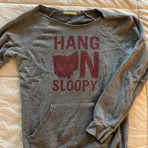 Ohio State Hang On Sloopy cozy crew neck